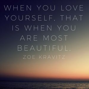 When you live yourself...